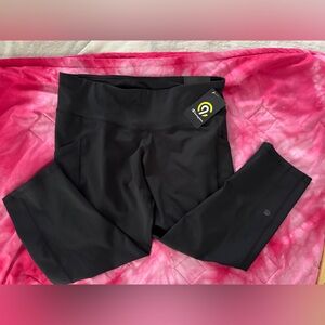 Champion DuoDry Compression tights with pocket size L NWT!